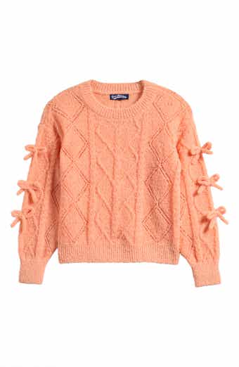 Kids' Bow Trim Sweater