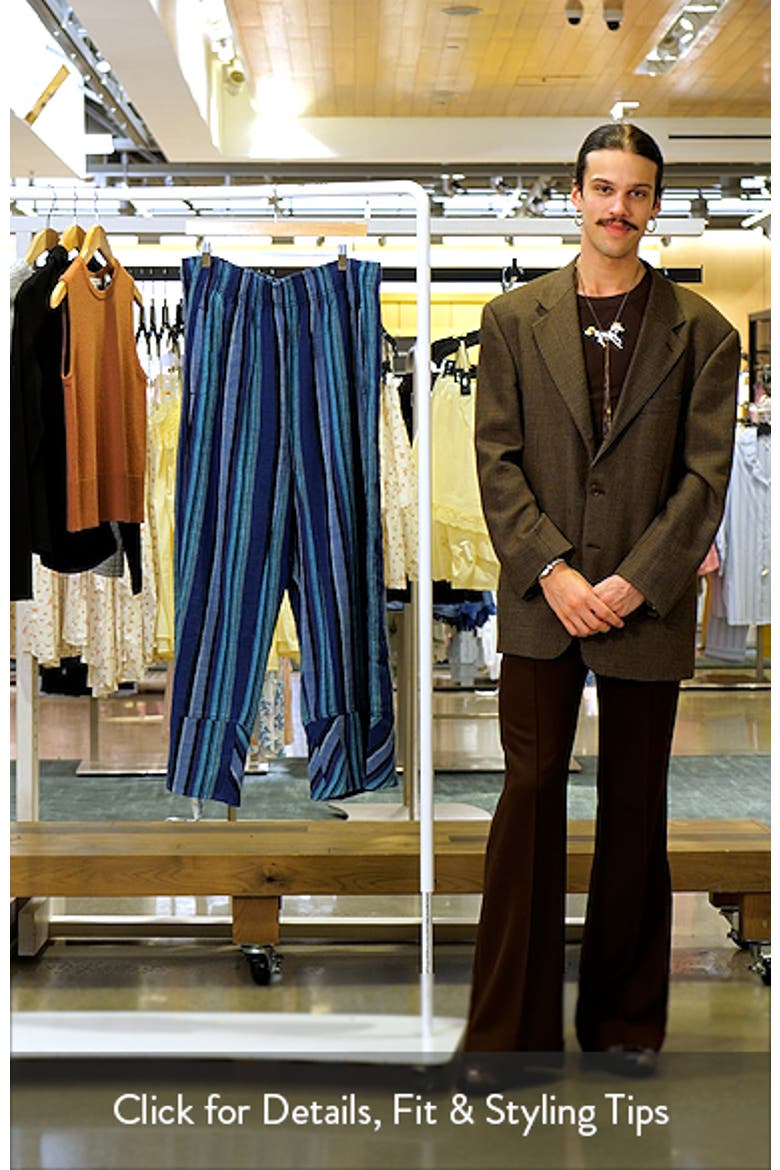 Days End Stripe Wide Leg Linen Pants video