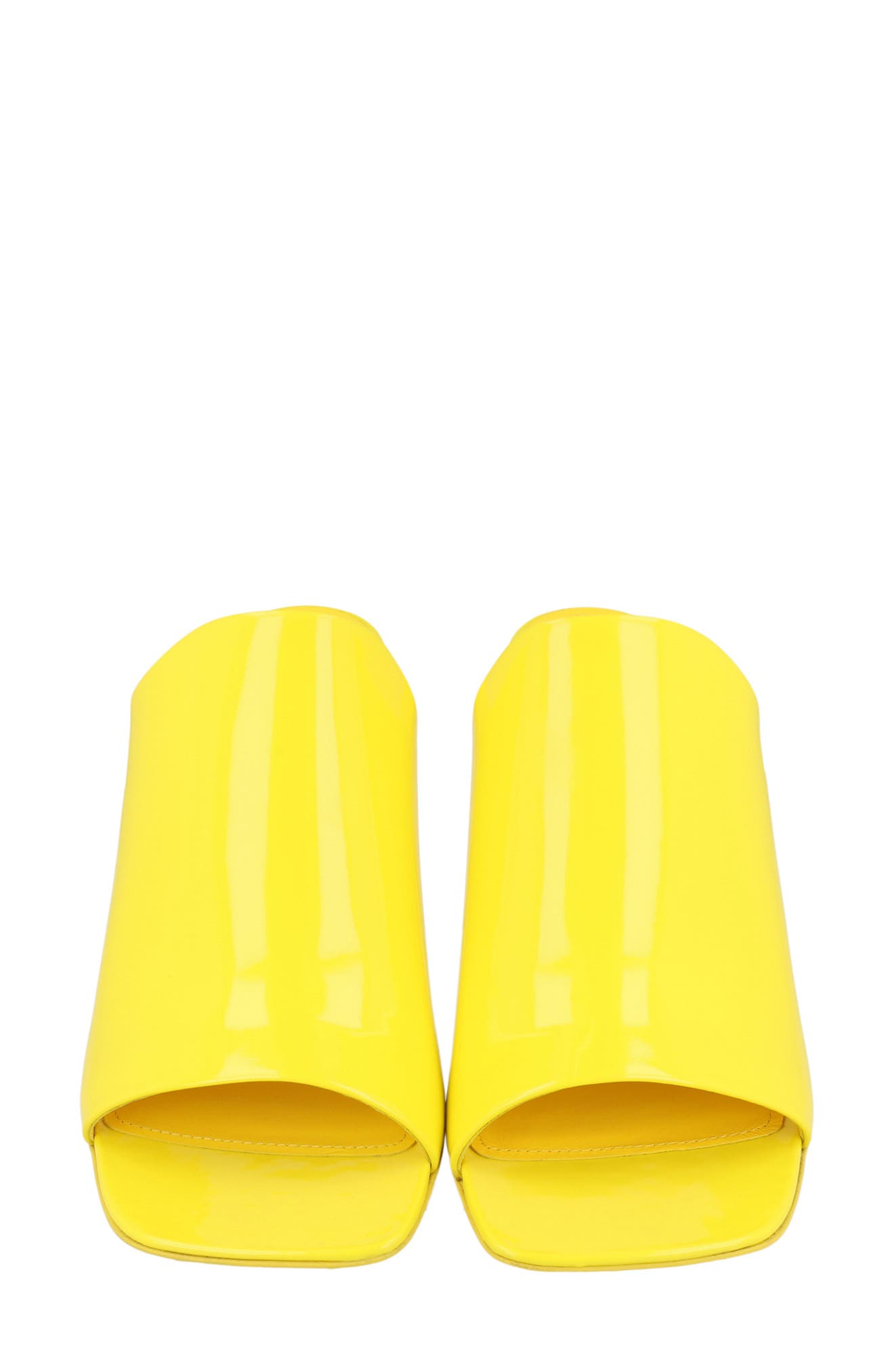 FERRAGAMO Slide Sandal, Alternate, color, Yellow