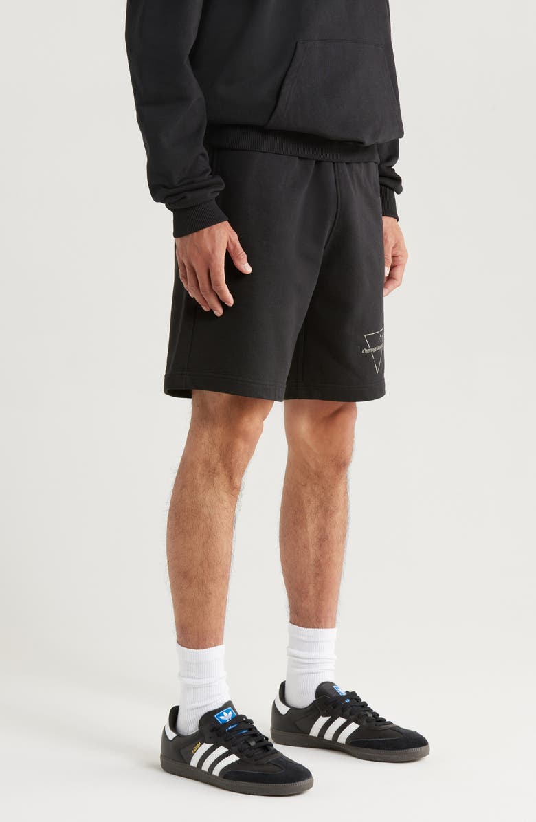 OVERNIGHT ANGELS CREW Hysteria Knit Cotton Drawstring Shorts, Alternate, color, 