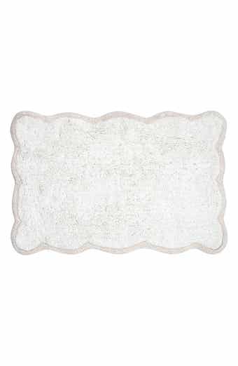 VCNY HOME Scalloped Cotton Bath Rug