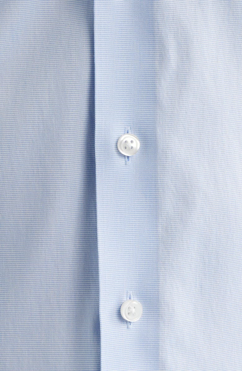 Nordstrom Trim Fit Premium Performance Dress Shirt, Alternate, color, Blue Dark Riverton Dobby