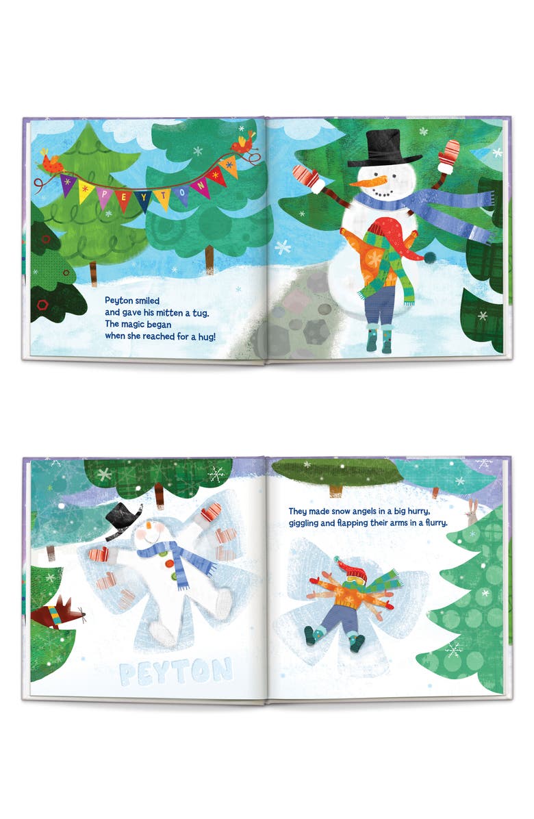 I See Me! 'My Magical Snowman' Personalized Storybook, Alternate, color, Girl