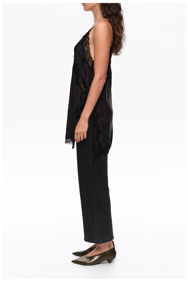Straight Cropped Denim Trousers, Alternate, color, DENIM