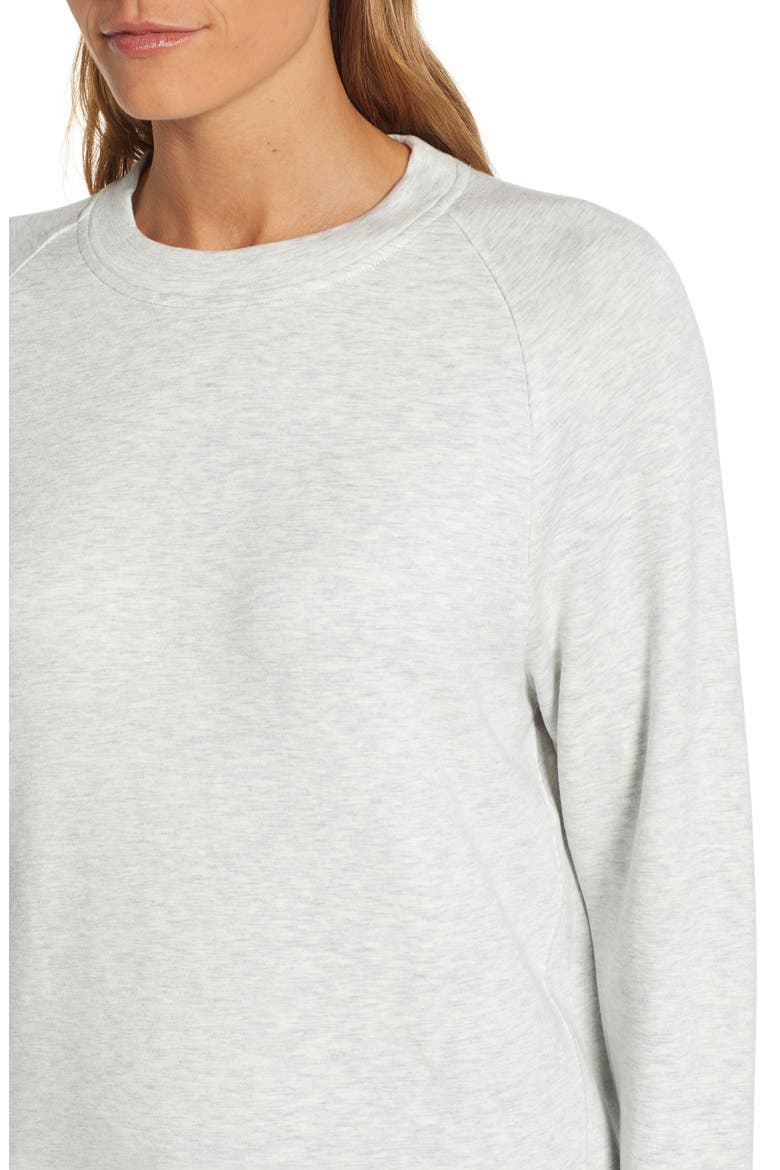 Signaturesoft Plush Sweatshirt, Alternate, color, SLEEK GREY HEATHER