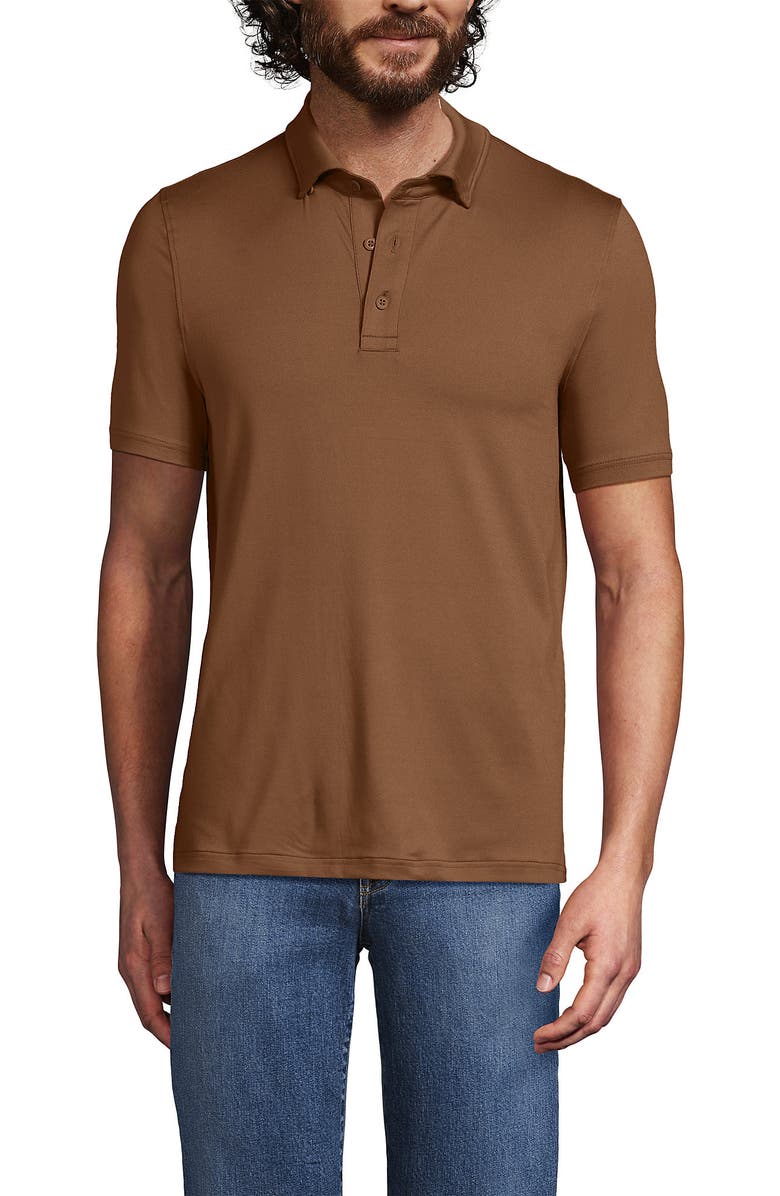 Lands' End Tall Short Sleeve Cooling Performance Polo, Main, color, 