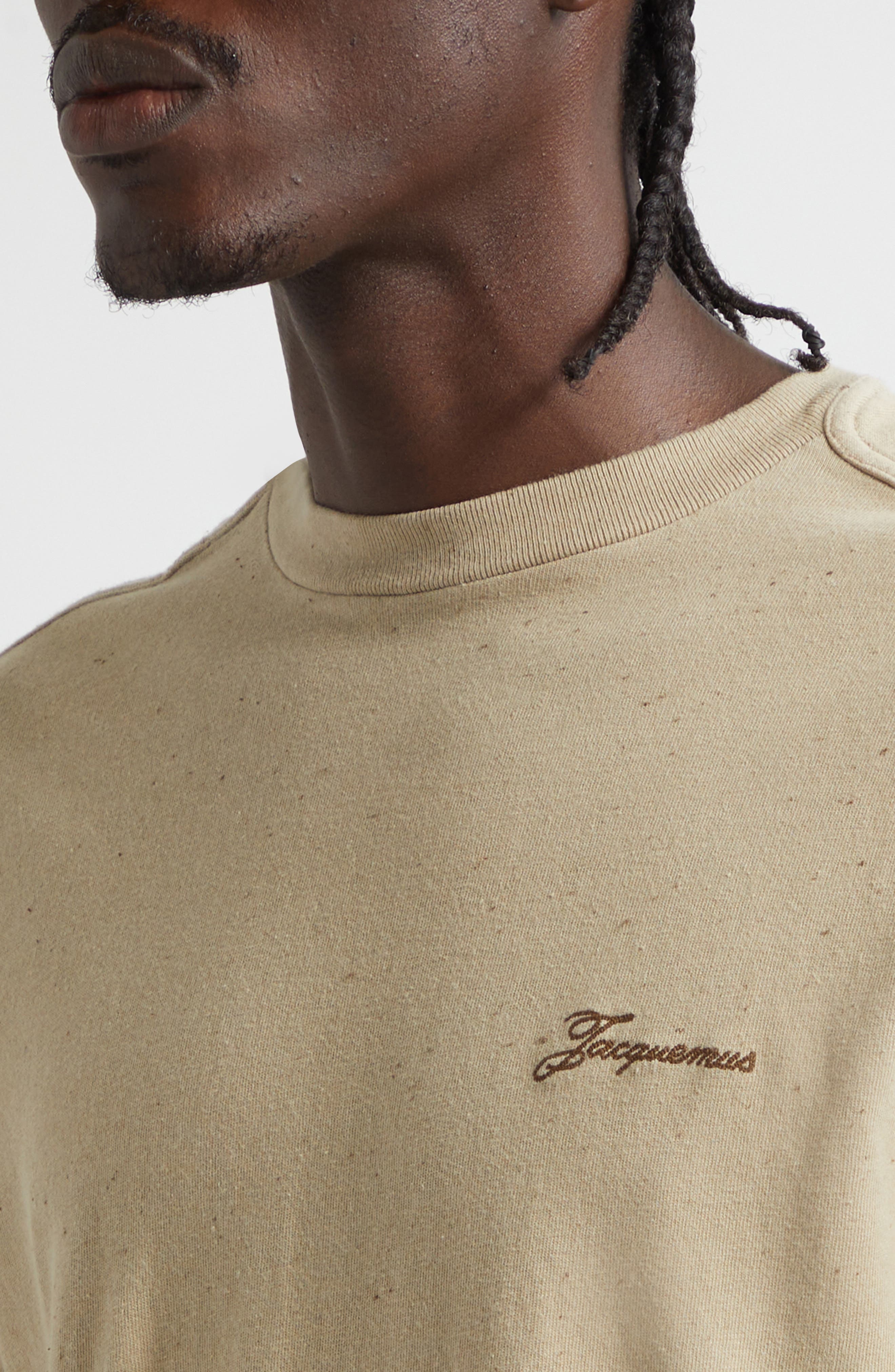 Jacquemus Le Brodero Logo Embroidered T-Shirt (Men) | Nordstrom