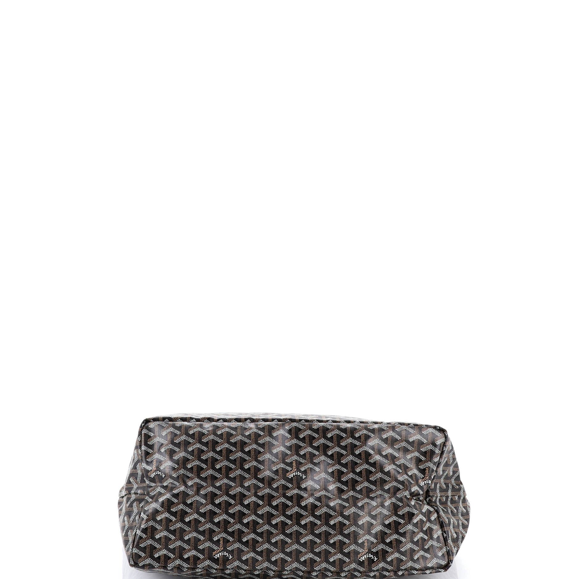 Pre-Owned Goyard Saint Louis Tote Coated Canvas GM, Alternate, color, Brown