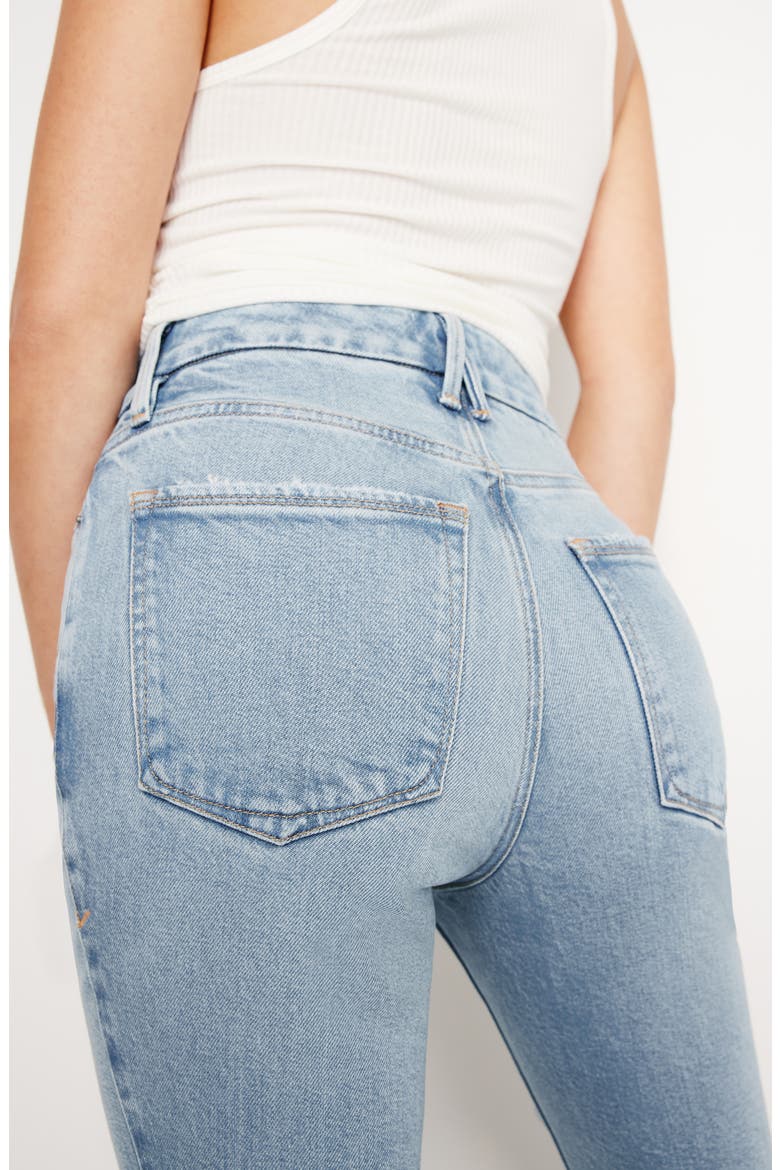 Good Straight Leg Jeans, Alternate, color, INDIGO510