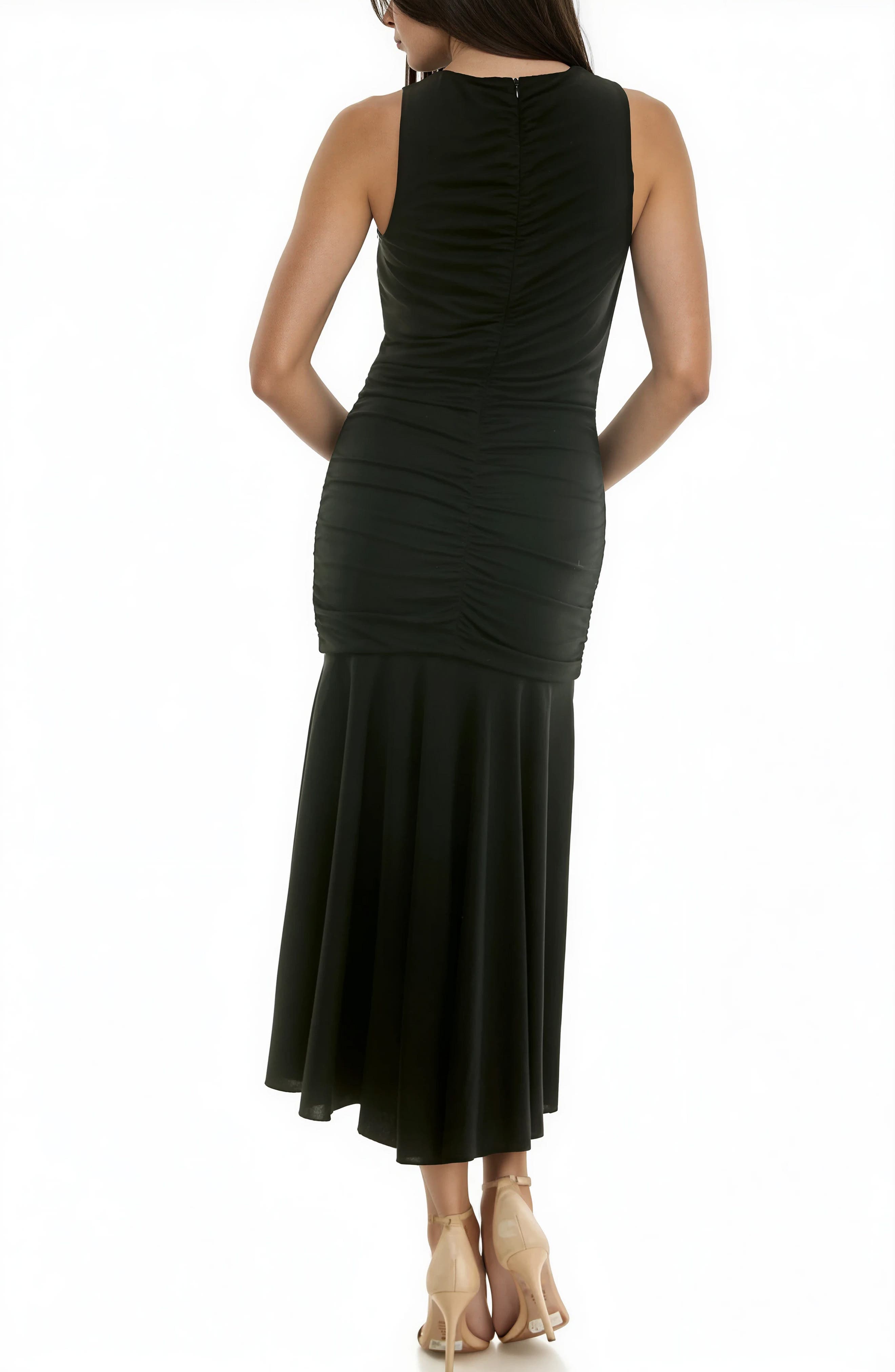 Ruched Bodice Midi Dress - image 2