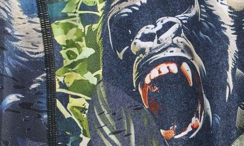 ETHIKA ETHIKA KIDS' KING S JUNGLE BOXER BRIEFS