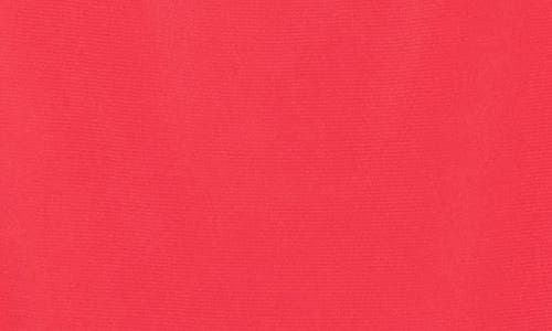 Dkny Draped Short Sleeve Knit Top In Red