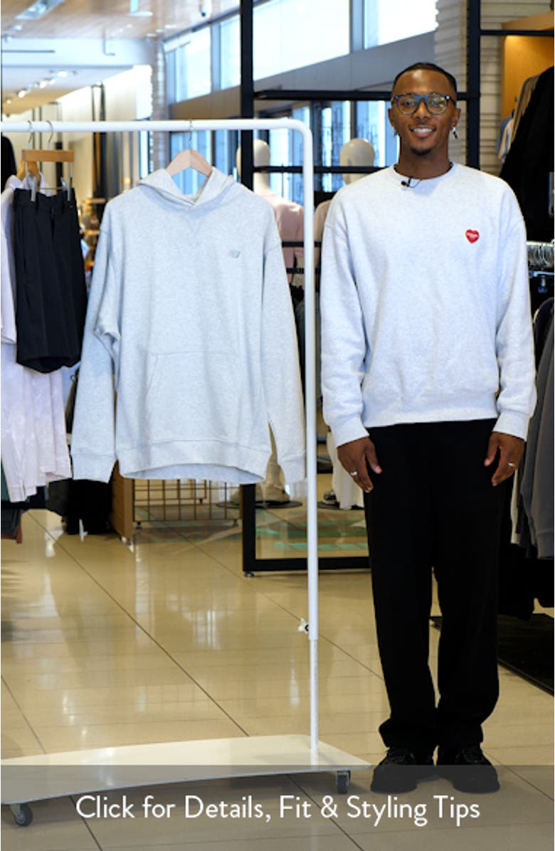 Athletics Oversize Pullover Hoodie, sales video thumbnail