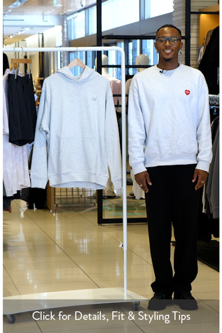 Athletics Oversize Pullover Hoodie video