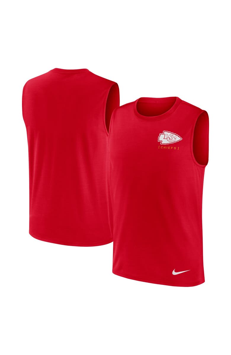 Nike Men's Nike Red Kansas City Chiefs Muscle Tank Top, Main, color, 