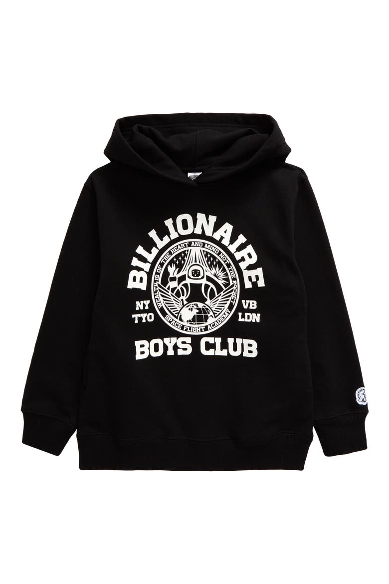 Kids' Academy Hoodie, Main, color, BLACK