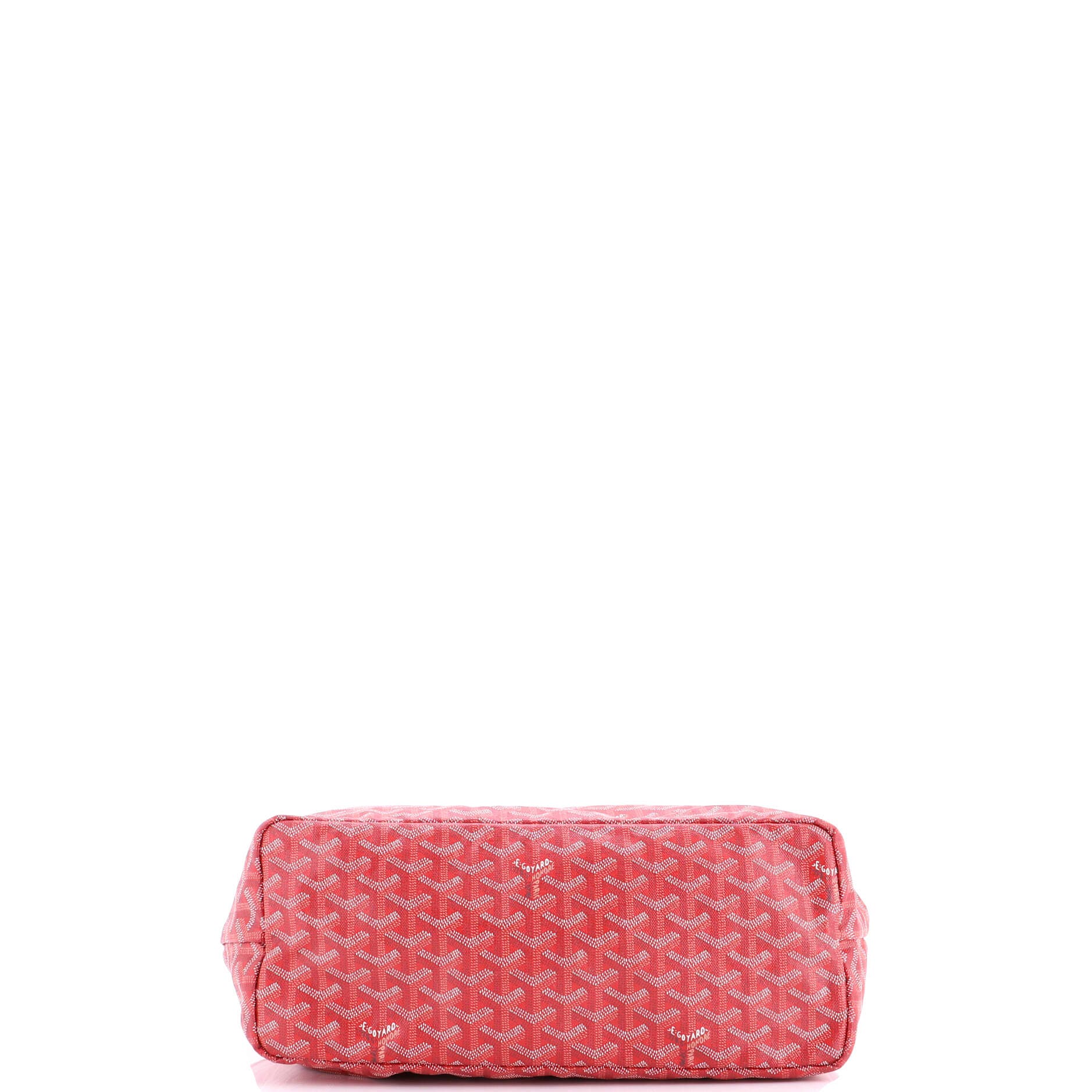 Pre-Owned Goyard Saint Louis Tote Coated Canvas GM, Alternate, color, Red