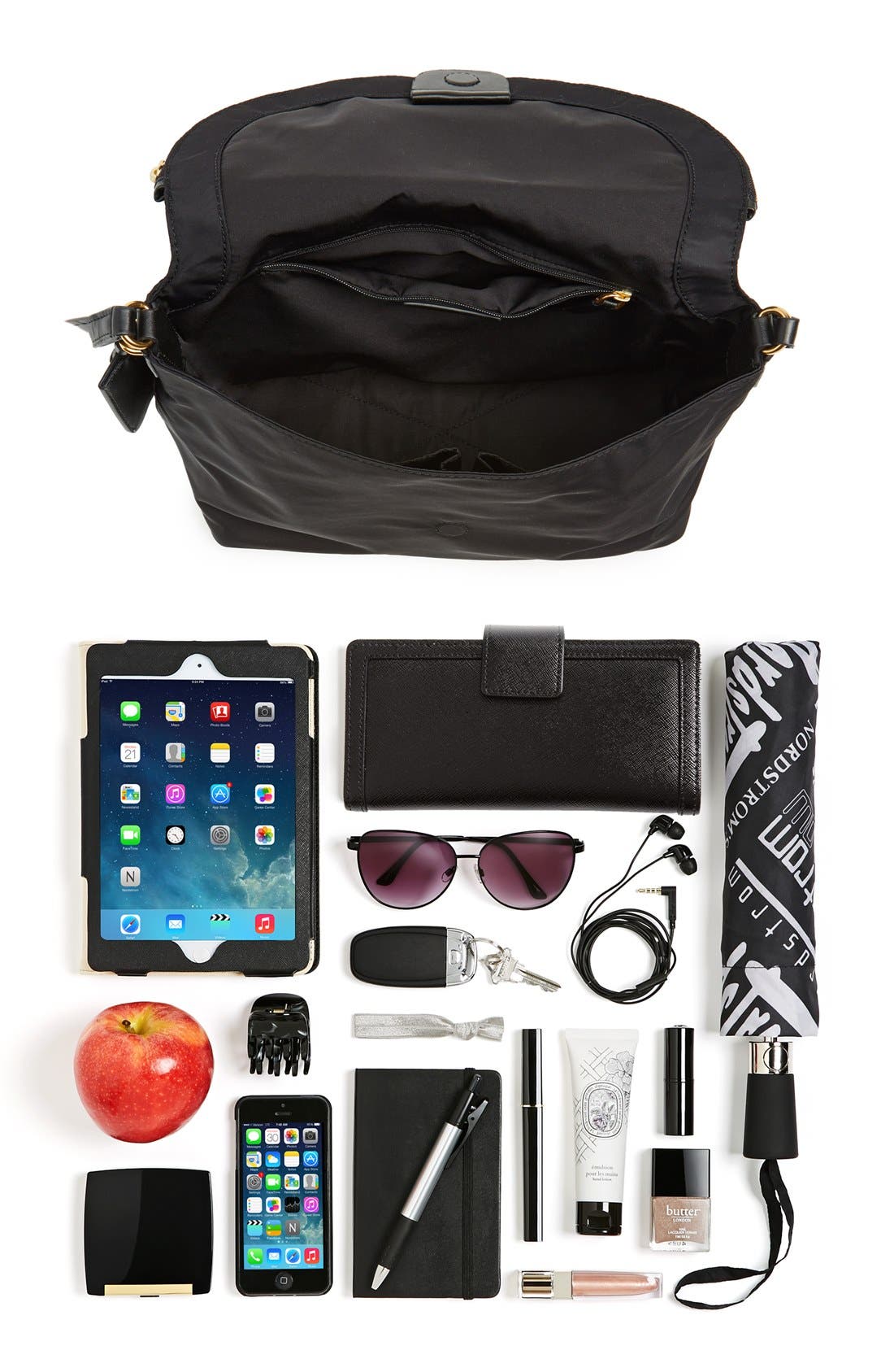 Marc Jacobs MARC BY MARC JACOBS 'Preppy Legend - Natasha' Nylon Crossbody Bag, Alternate, color, 