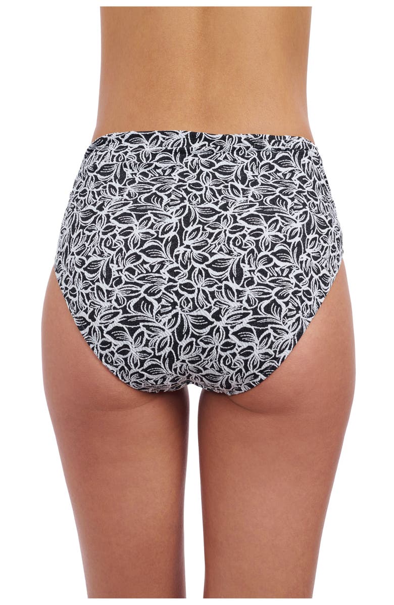 Profile by Gottex Plumeria Mid-Rise Shirred Pant, Alternate, color, 