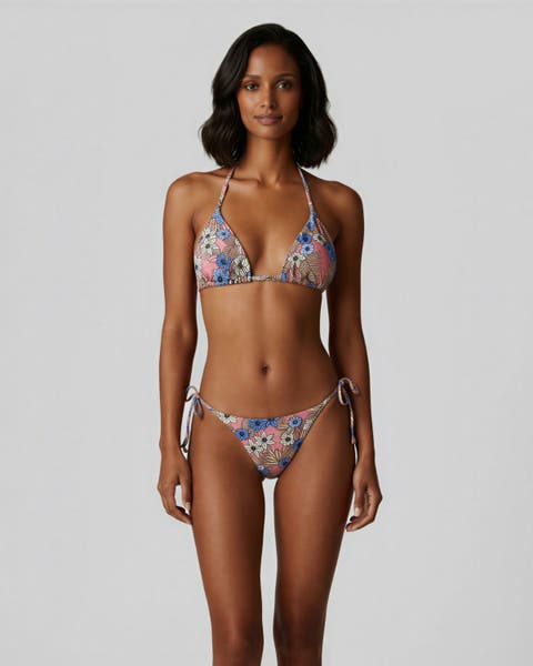 Tropical Mix Womens Bikini Top