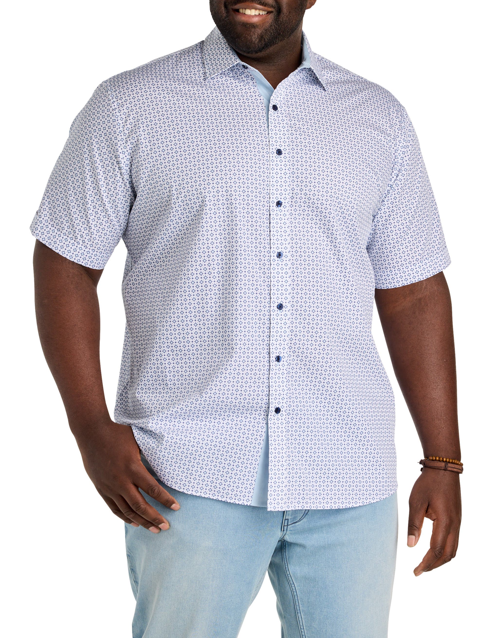selected WHITE BLUE