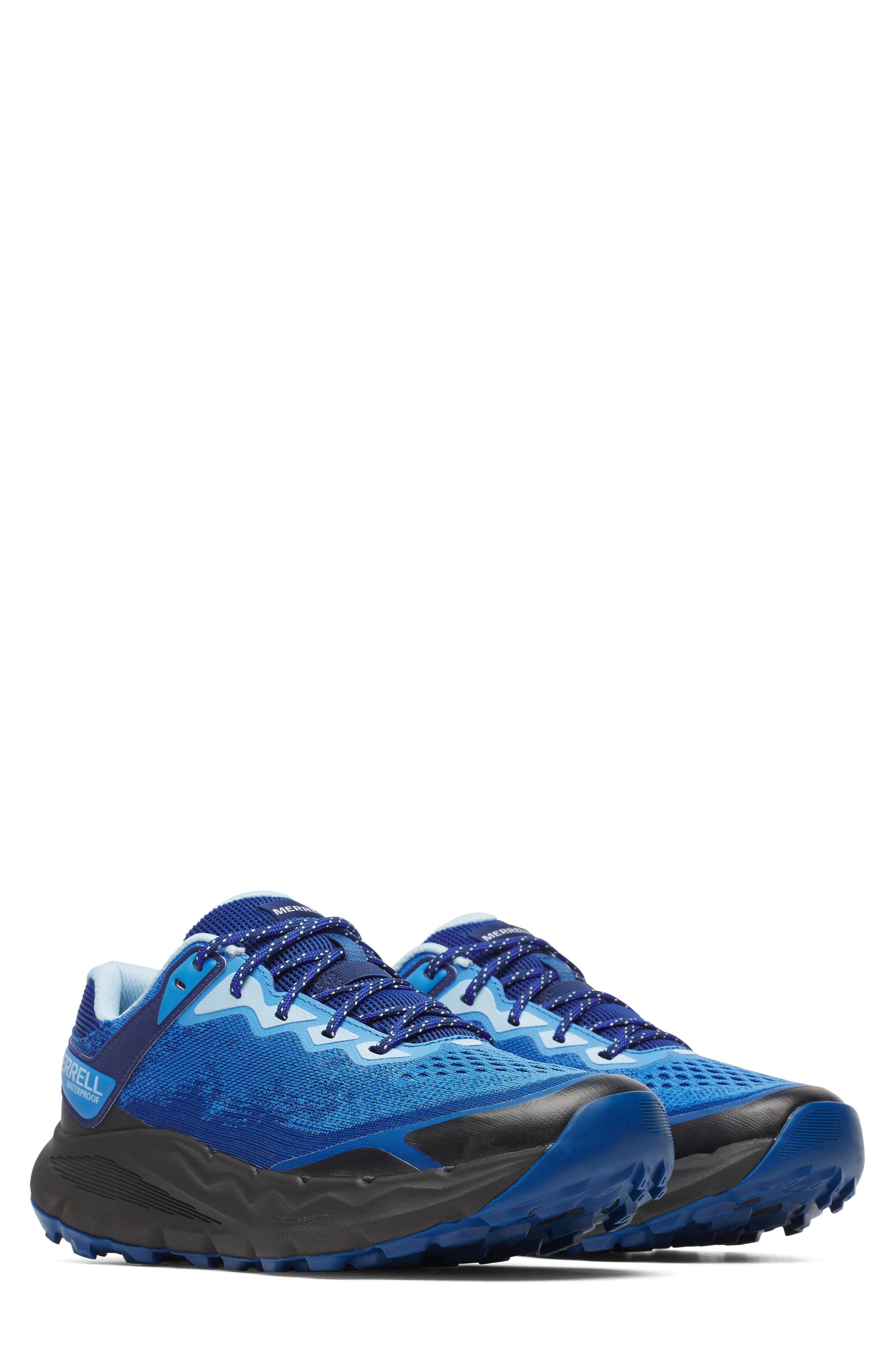 Nova 4 Waterproof Trail Running Shoe, Alternate, color, DARK BLUE