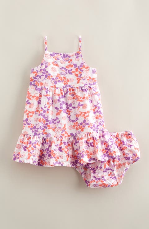 Cotton Blend Sundress with Bloomers (Baby)