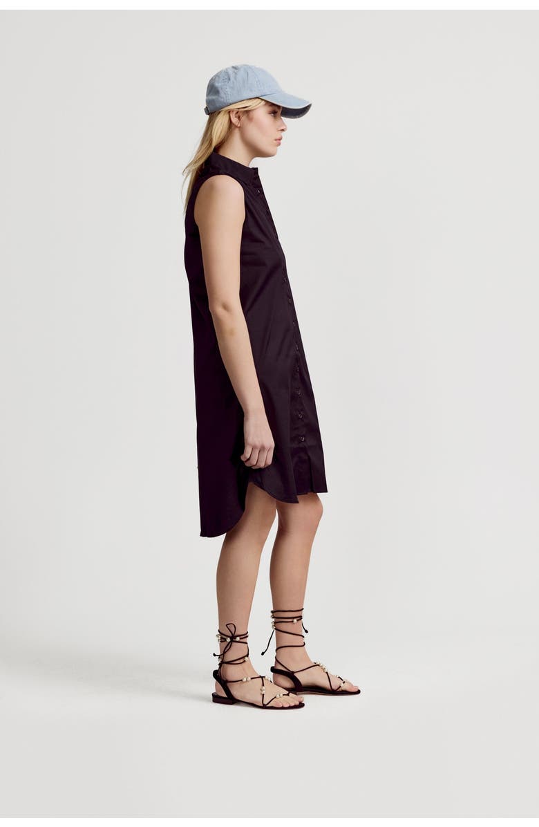 The Shirt The Sleeveless Shirt Dress, Alternate, color, Black