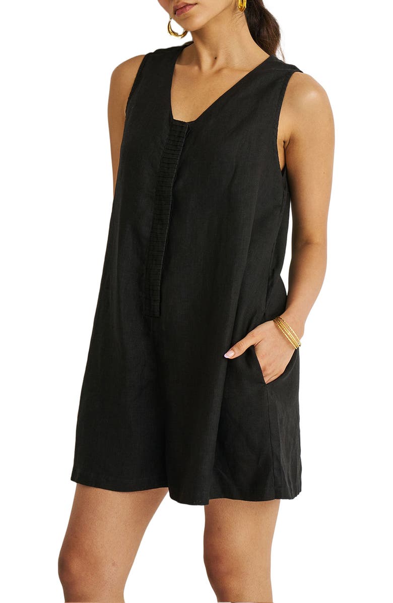 Reistor Romp and Play Romper, Alternate, color, Black
