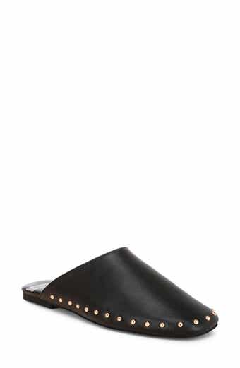 Mackey Studded Leather Mule