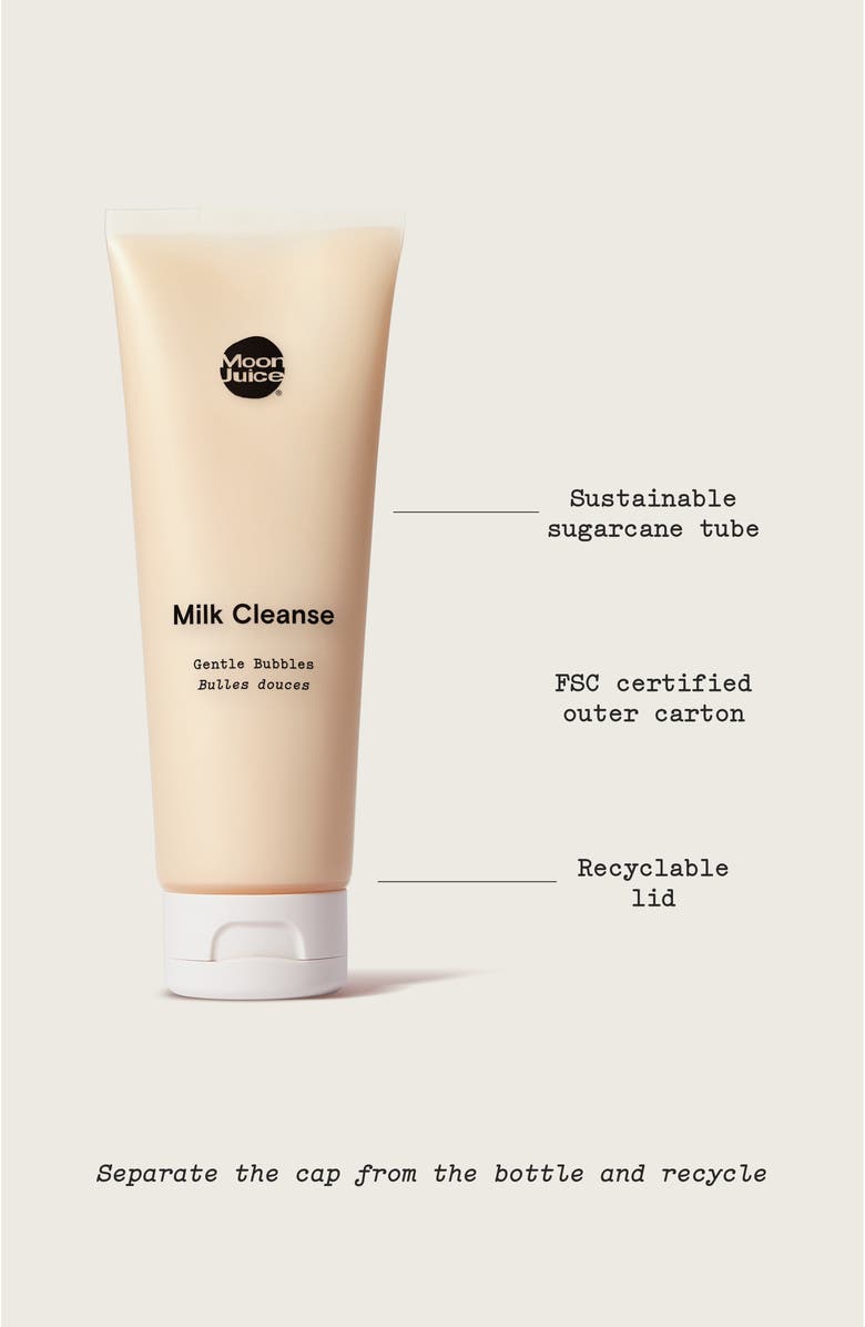 Moon Juice Milk Cleanse Gentle Wash Cleanser, Alternate, color,
