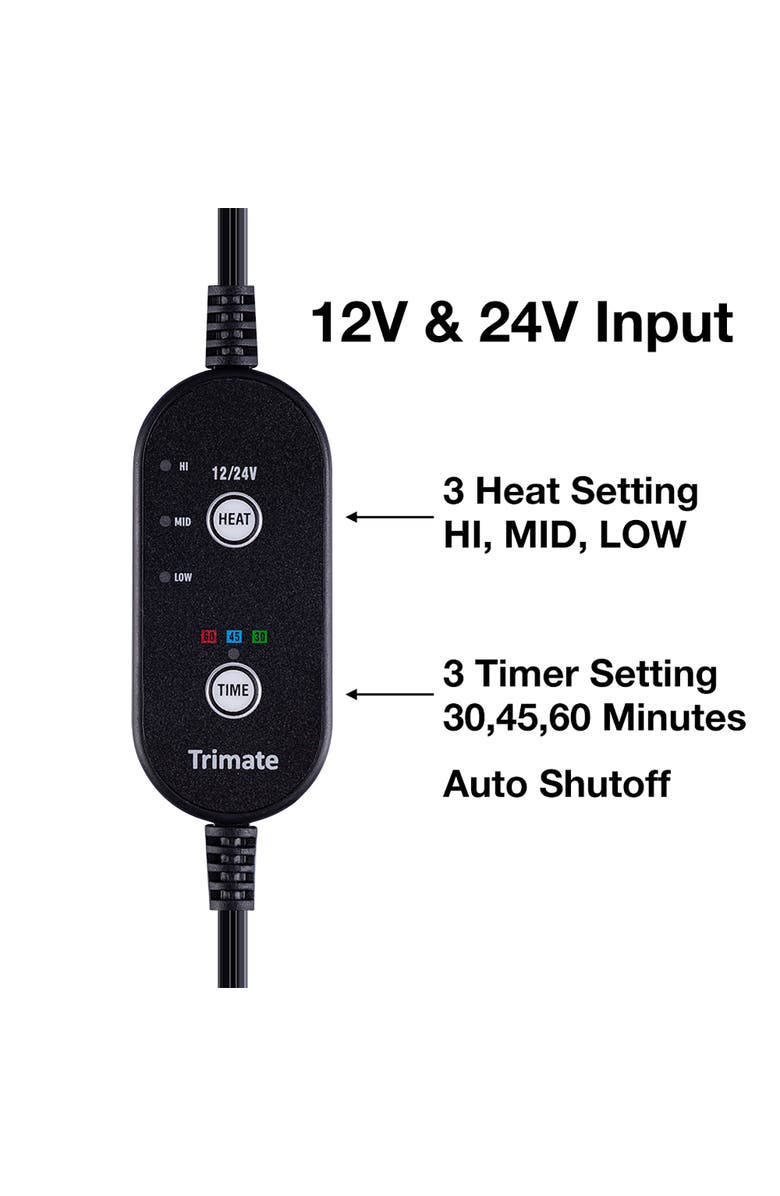 Trimate Electric Car Heating Blanket, Alternate, color, Blue