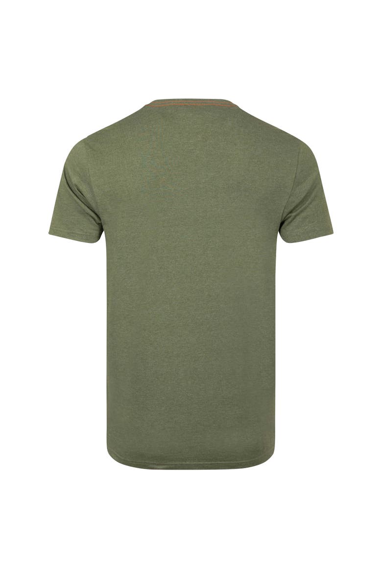 Fish Stamp Front Print Graphic T-Shirt, Alternate, color, Basil