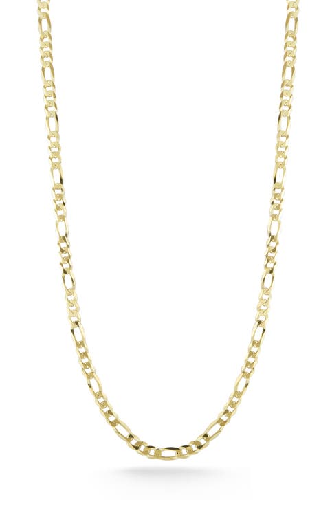 Sterling Silver Figaro Chain Necklace