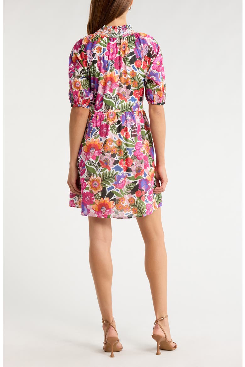 Rendal Floral Babydoll Dress, Alternate, color, FLORAL-MULTI