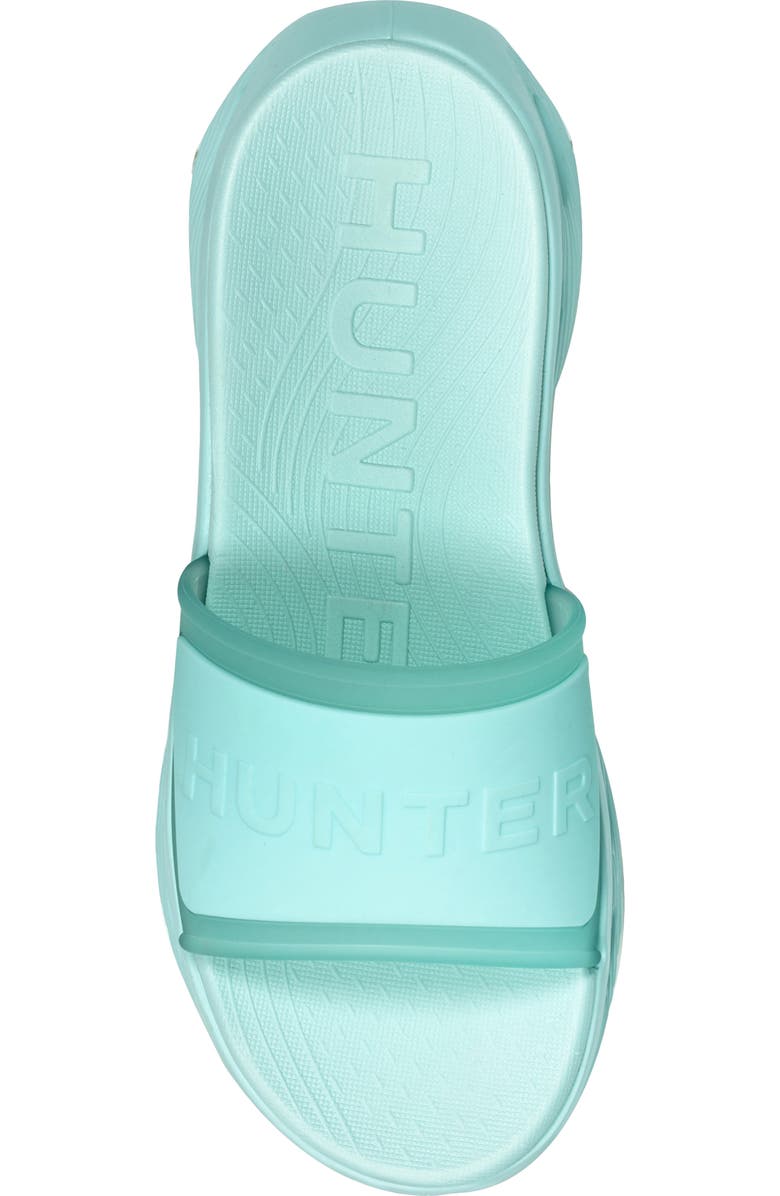 Hunter Geneva Slide Sandal, Alternate, color, Light Blue