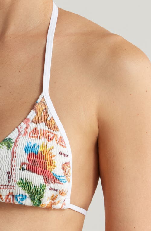 Cleonie Bells Bikini Top In Tropicana