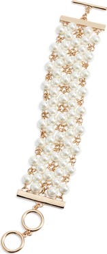 Nordstrom Faux Pearl Bracelet