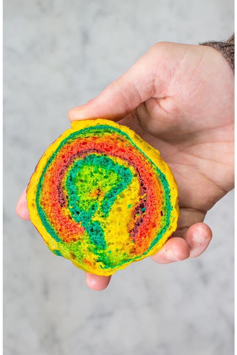 FarmSteady Rainbow Bagel Making Kit, Alternate, color, RED