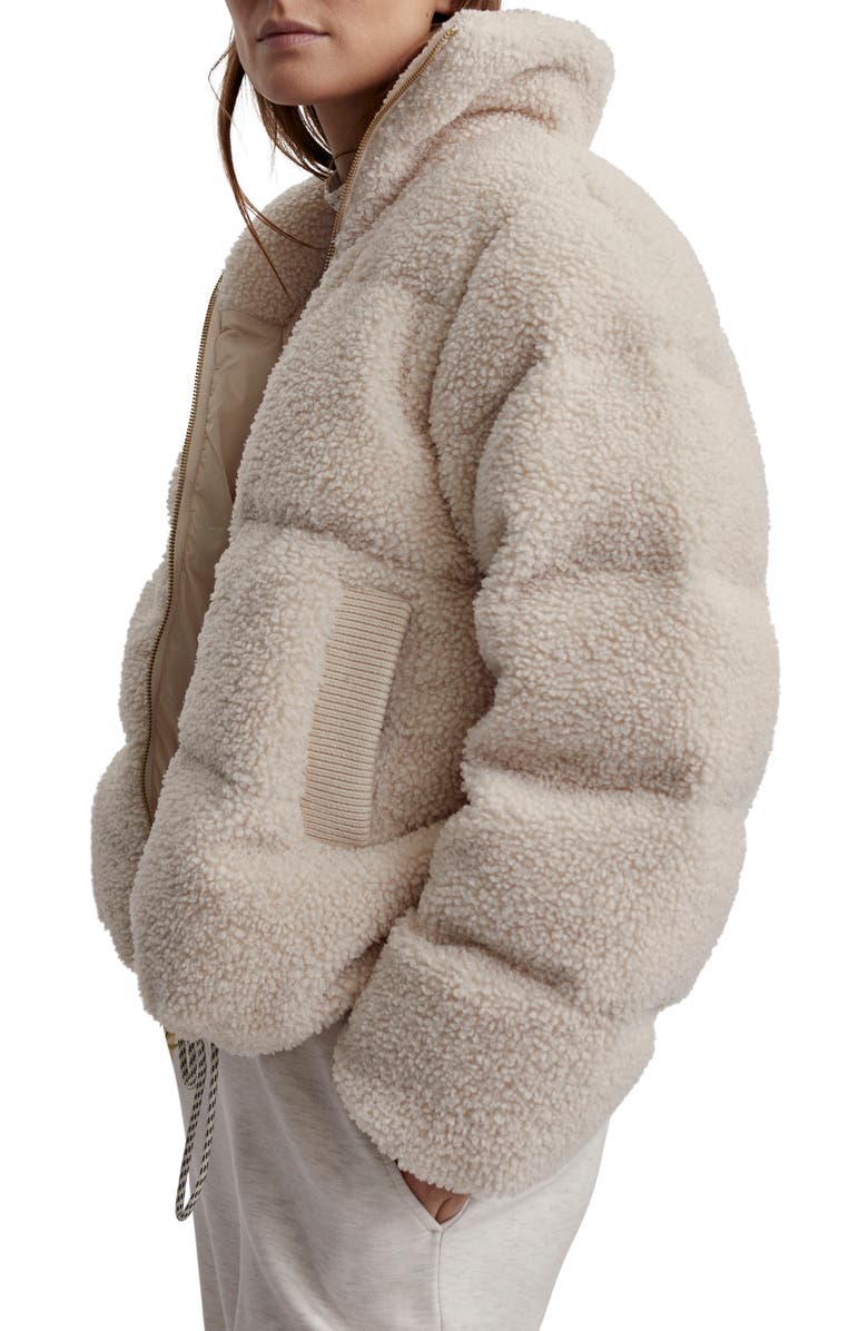 Varley Wilkins Fleece Puffer Jacket, Alternate, color,