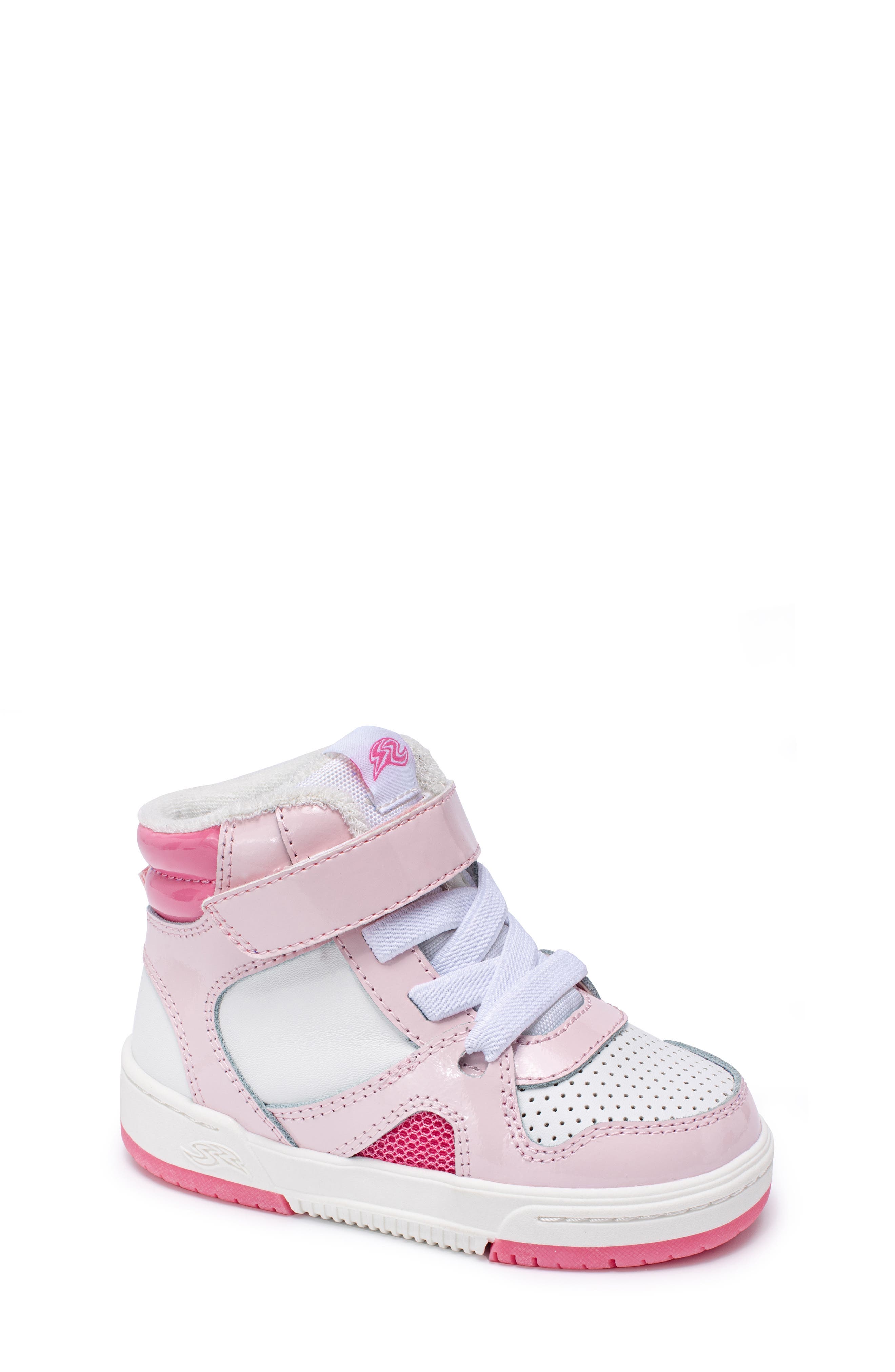 Stride Rite Kids' Madrid High Top Sneaker, Main, color, Pink