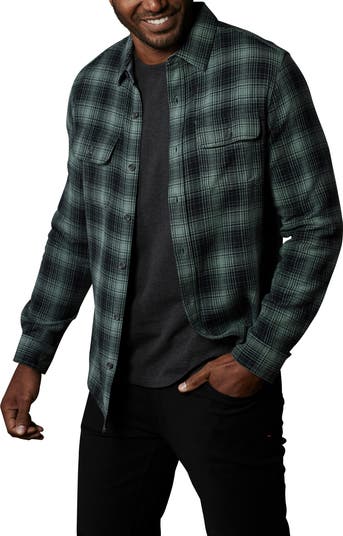 The Normal Brand Mountain Regular Fit Flannel Button-Up Shirt