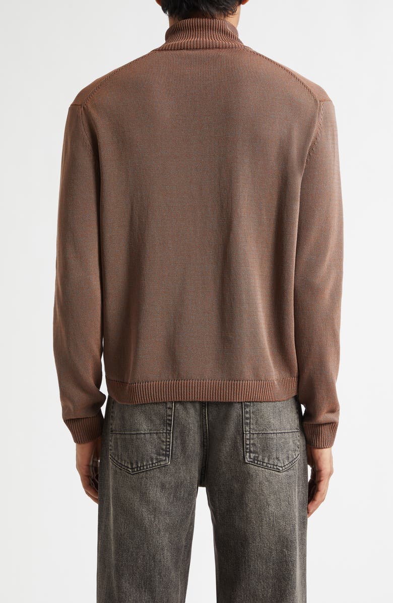 OUR LEGACY Float Funnel Cotton Blend Cardigan, Alternate, color, Cangiante Copper Tech Cotton