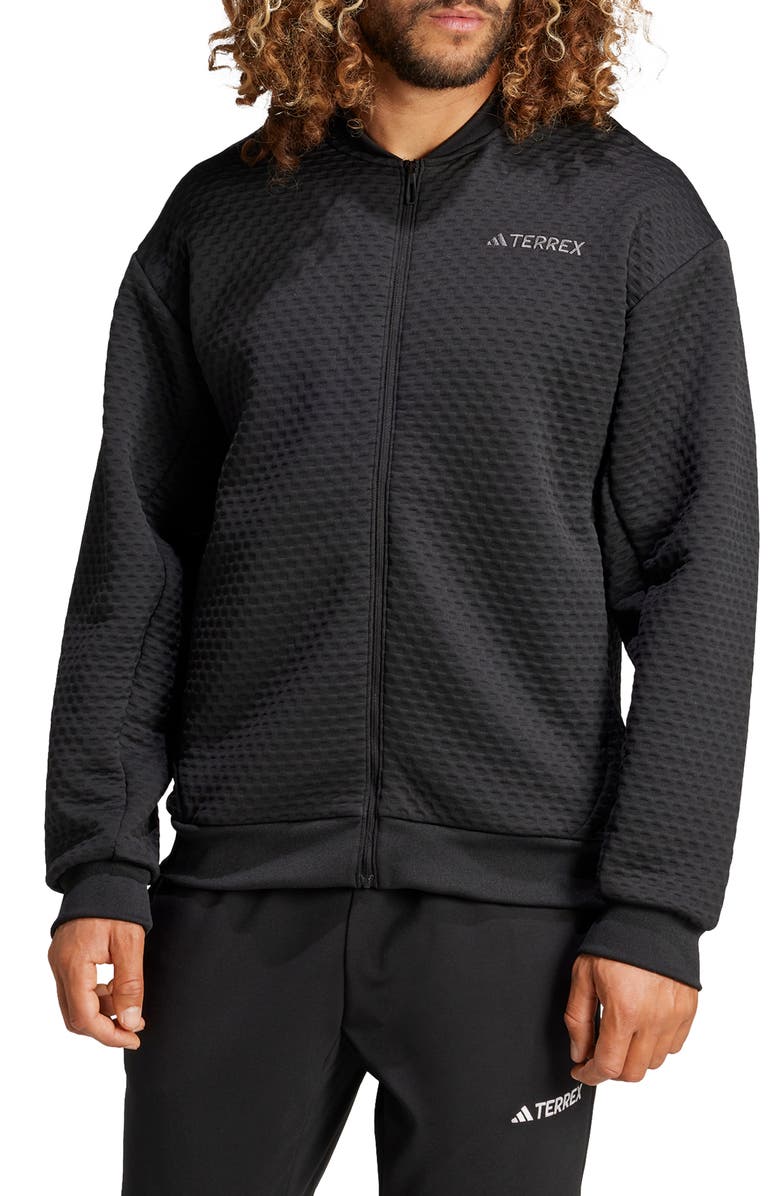 adidas Xploric Sweater Jacket, Main, color, Black