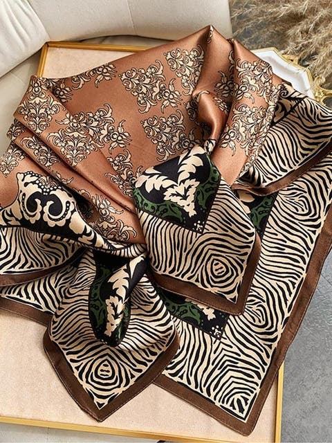 Floral Print Scarf