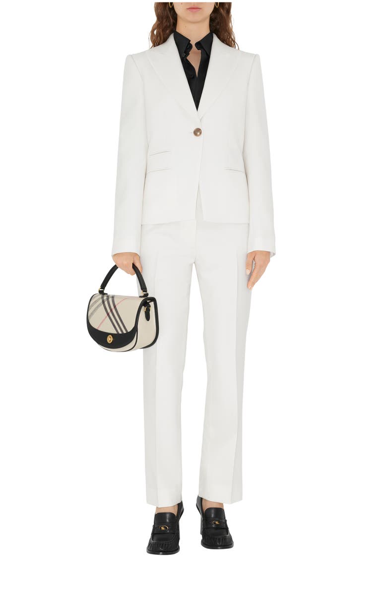 Burberry Wool Tailored Jacket, Main, color, 