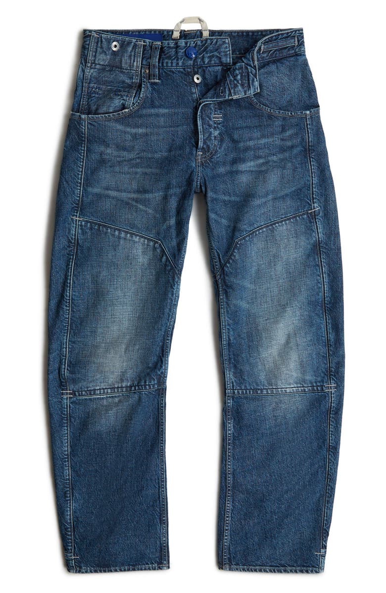 G-STAR Origins Bend 3D Loose Fit Jeans, Alternate, color, Worn In Blue Creek