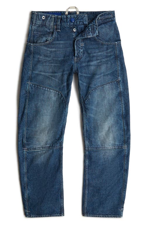 G-star Origins Bend 3d Loose Fit Jeans In Worn In Blue Creek