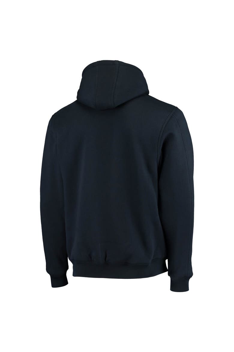Men's Dunbrooke Navy Tennessee Titans Craftsman Thermal-Lined Full-Zip Hoodie, Alternate, color, Navy