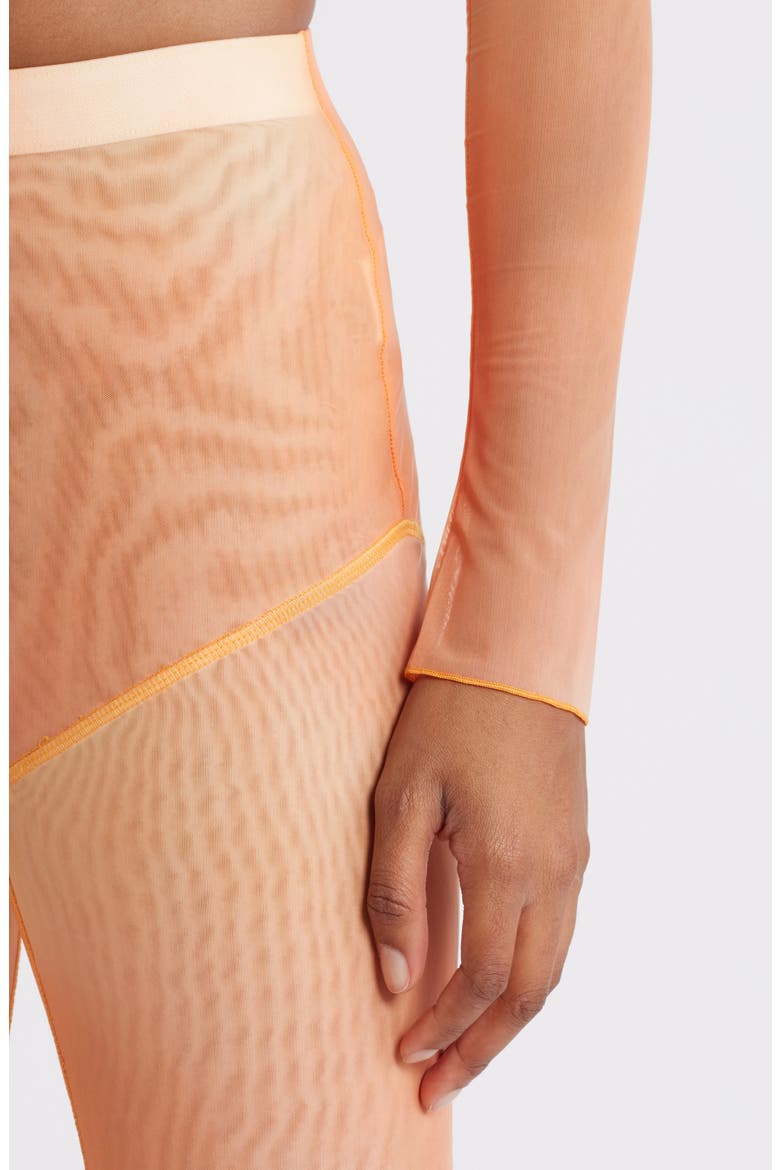 Flare Pants, Alternate, color, ORANGE OMBRE